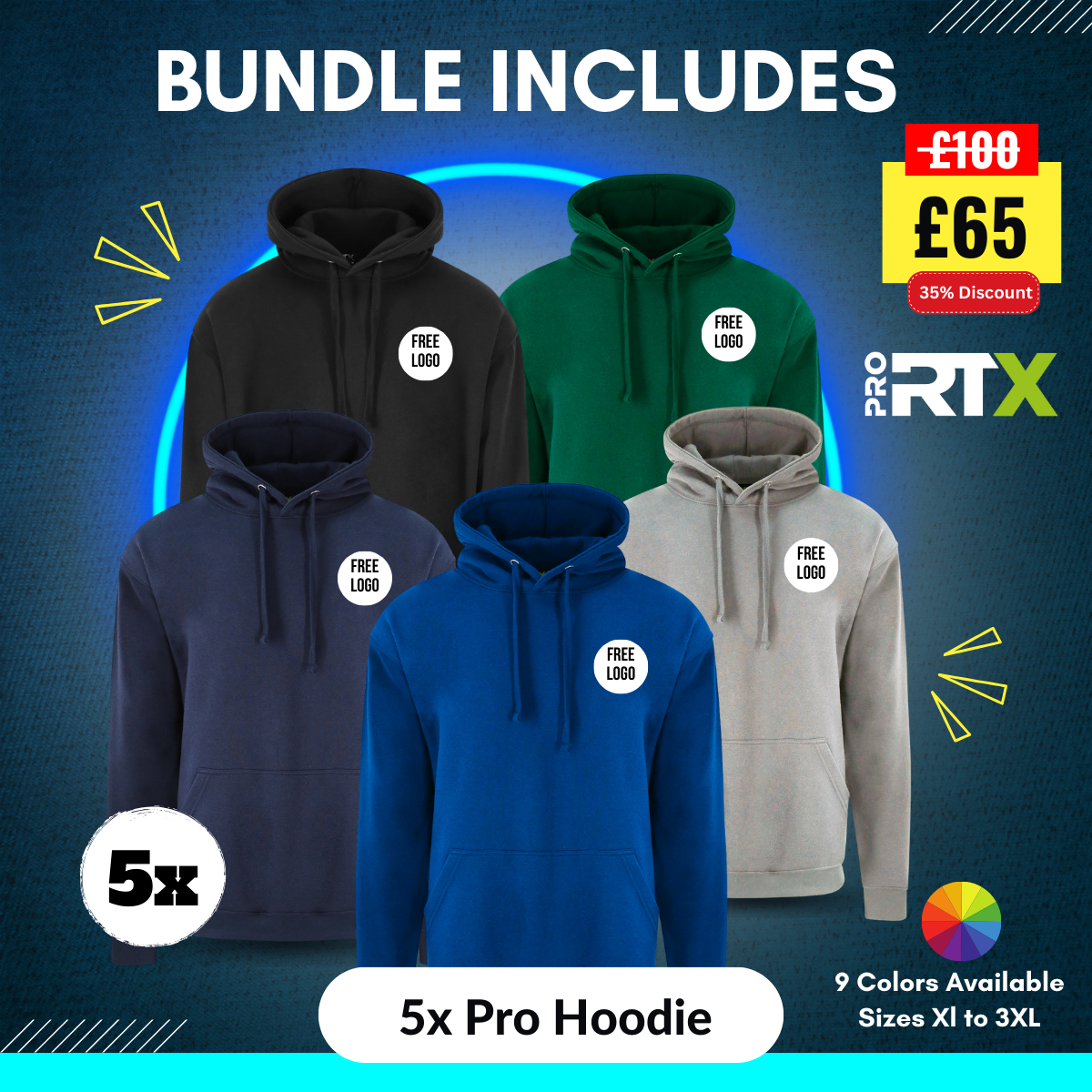 PRO RTX HOODIE ESSENTIALS BUNDLE