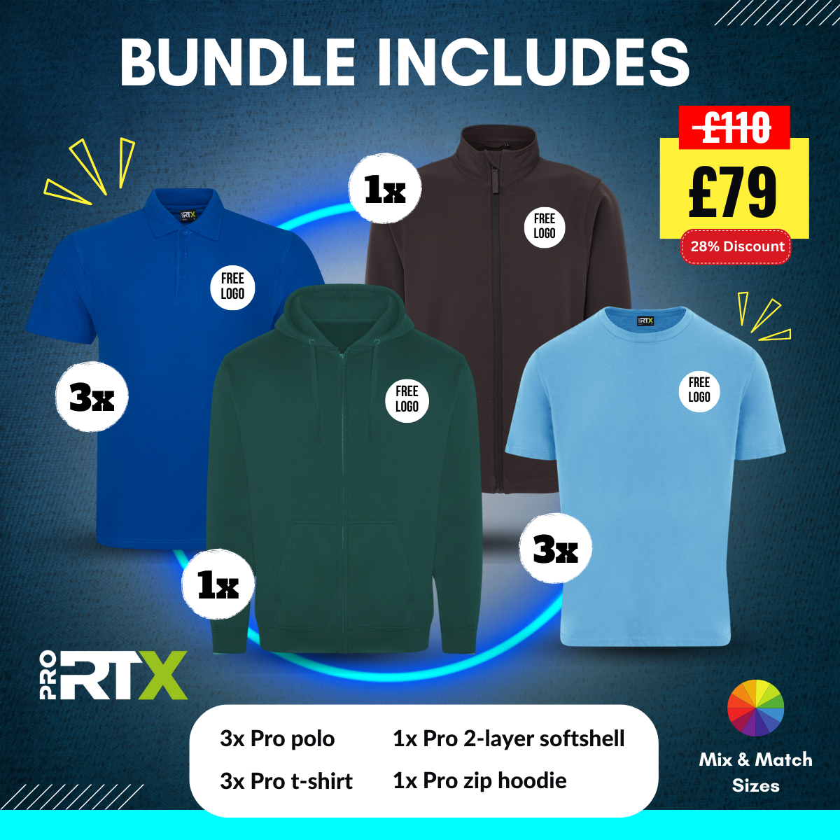 PRO RTX ESSENTIALS WORKWEAR BUNDLE
