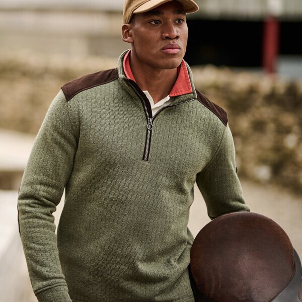 Holbeck half zip fleece Thumbnail