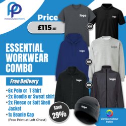 Essential Workwear Combo with Free Logo Thumbnail