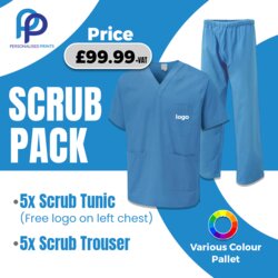 Scrub Pack Bundle + Free Left Chest Logo Thumbnail