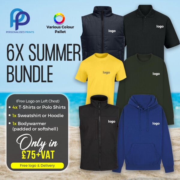 6X Summer Bundle with Free Left Chest Logo Thumbnail